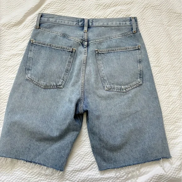 AGOLDE 90’s High Rise Denim Shorts - Picture 6 of 10